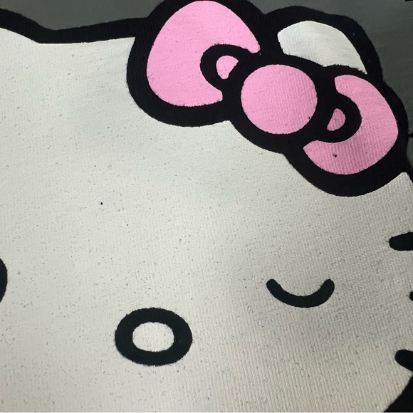 Y2K Sanrio Hello Kitty You Had Me At Hello winking v neck cotton baby tee - Picture 7 of 9